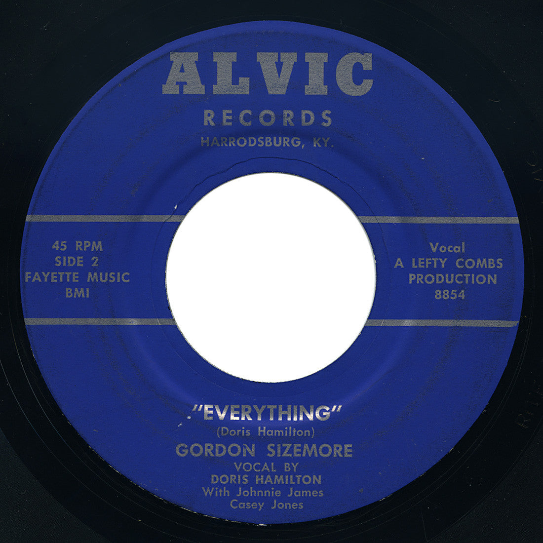 Gordon Sizemore – Waddlin Mama / Everything – Alvic