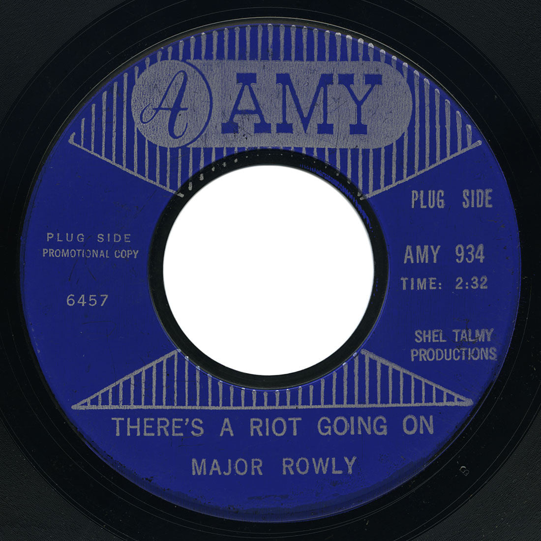 Major Rowly - There’s A Riot Going On / Do It The Right Way - Amy