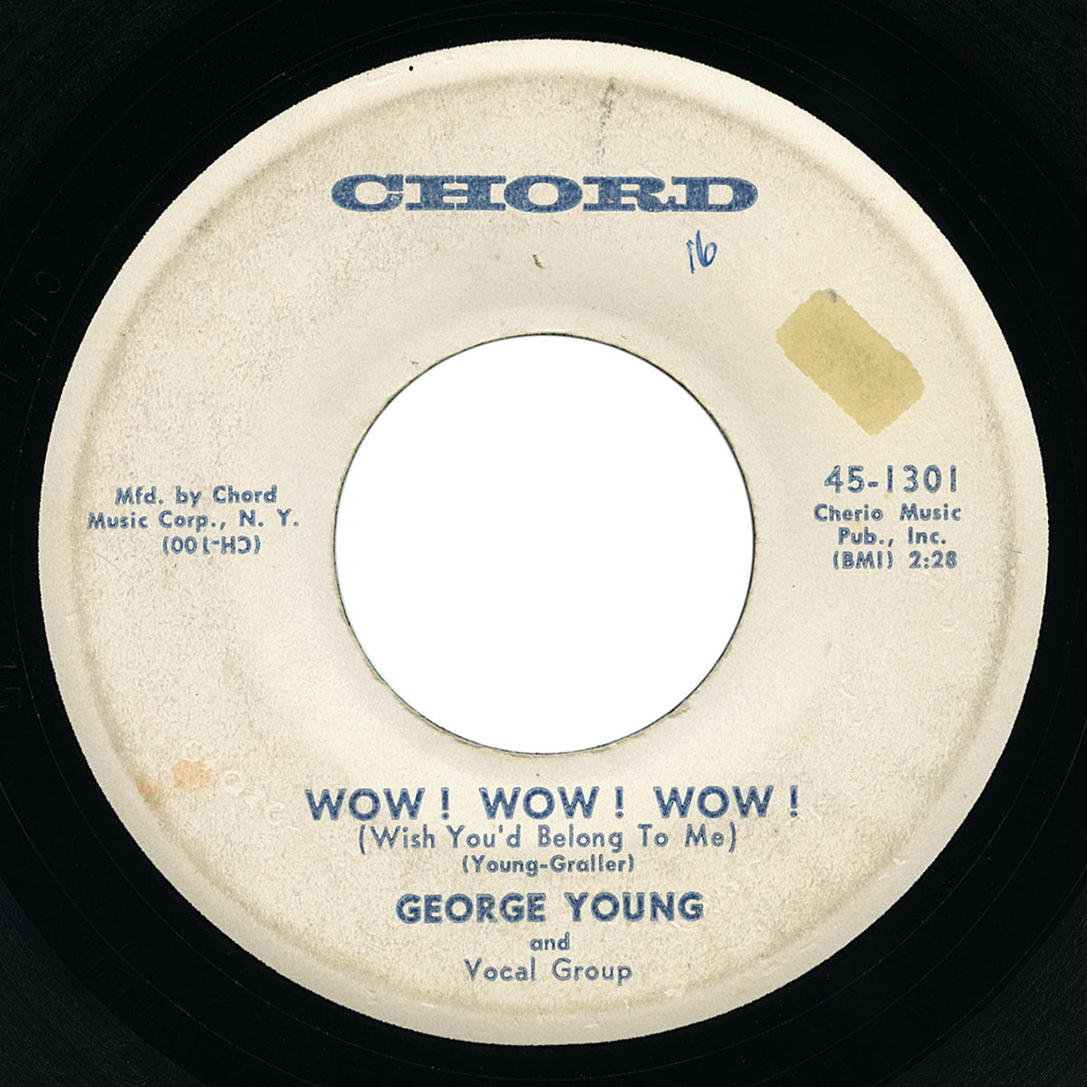George Young – Wow! Wow! Wow! – Chord