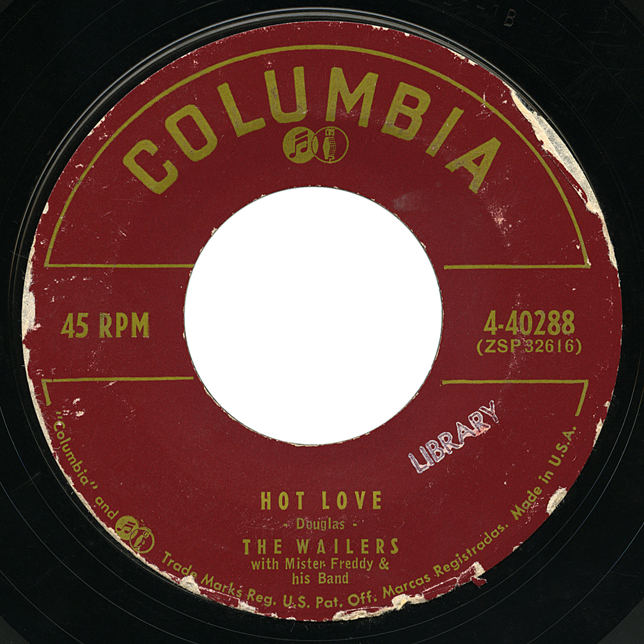The Wailers – Hot Love / Stop The Clock – Columbia – Bopalacious The Wailers – Hot Love / Stop The Clock – Columbia – Bopalacious