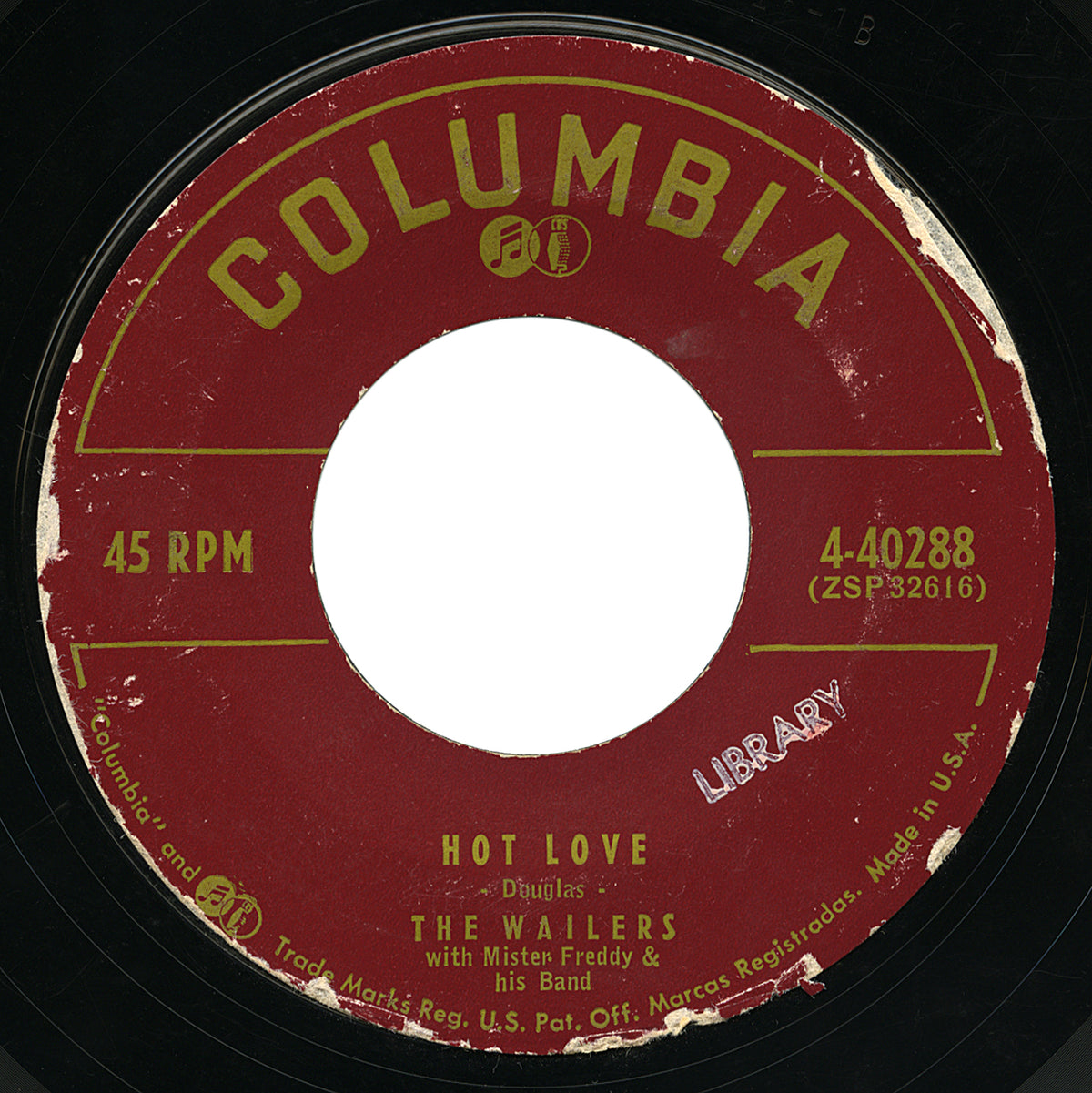 Wailers – Hot Love – Columbia