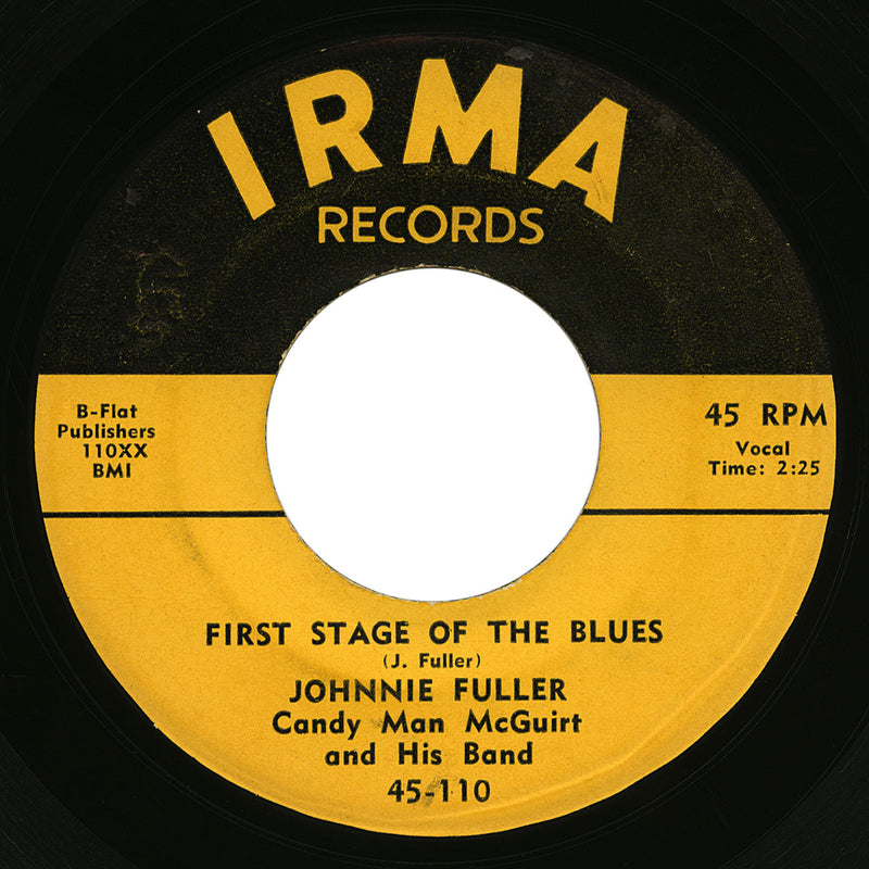 Johnnie Fuller – First Stage Of The Blues – Irma