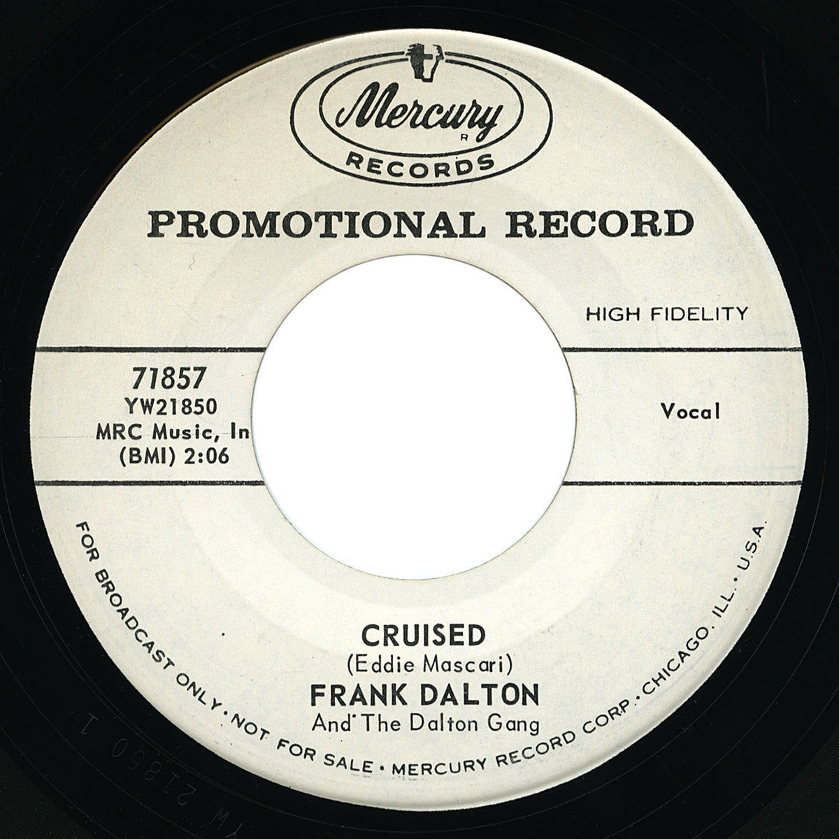 Frank Dalton – Cruised – Mercury