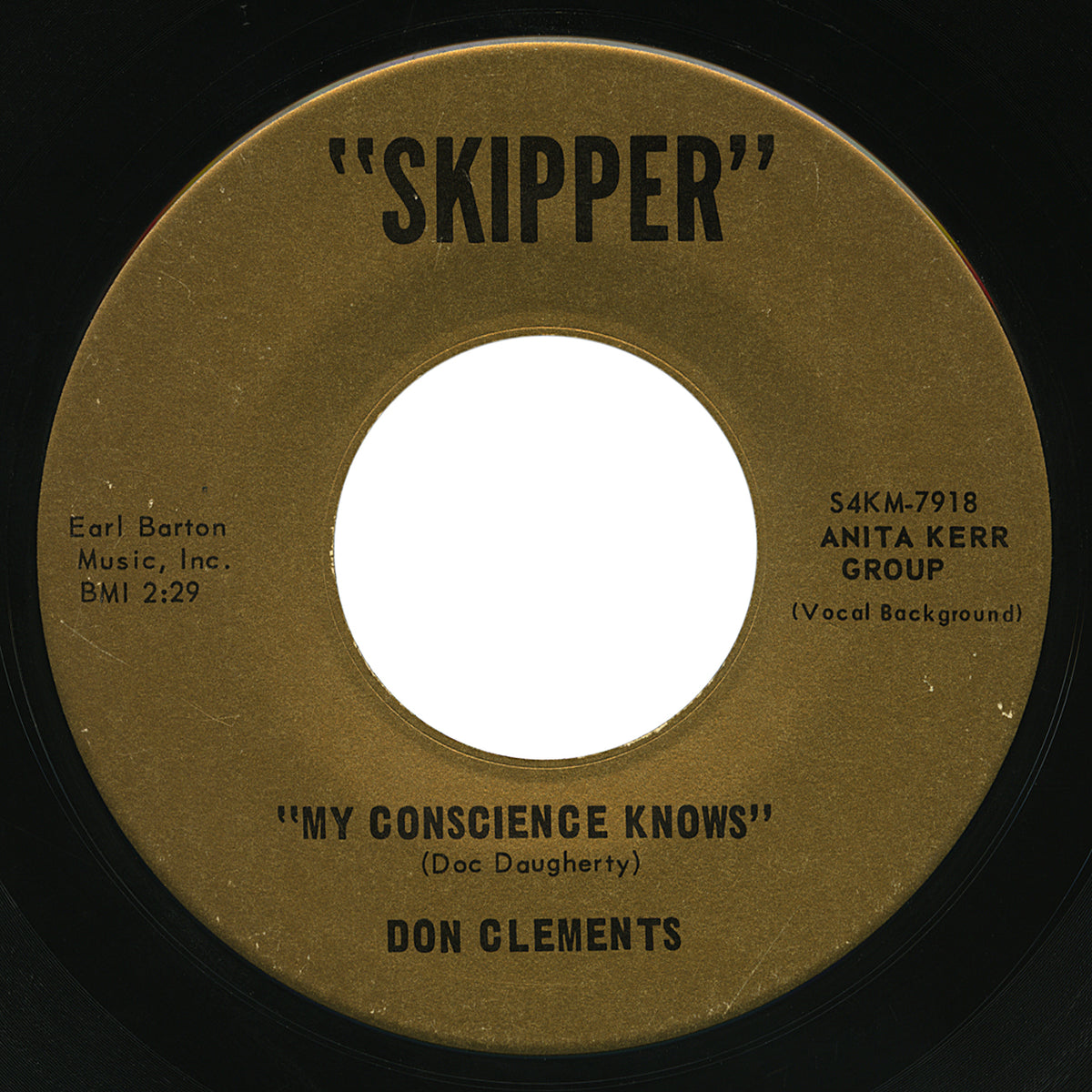 Don Clements – My Conscience Knows – Skipper