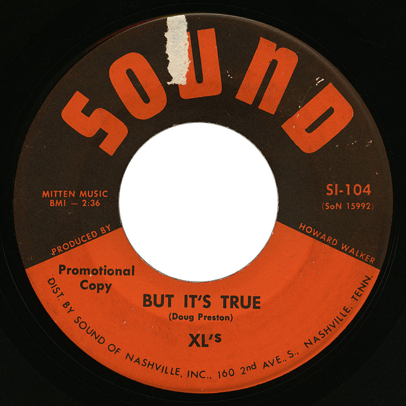 XL’s – But It’s True – Sound