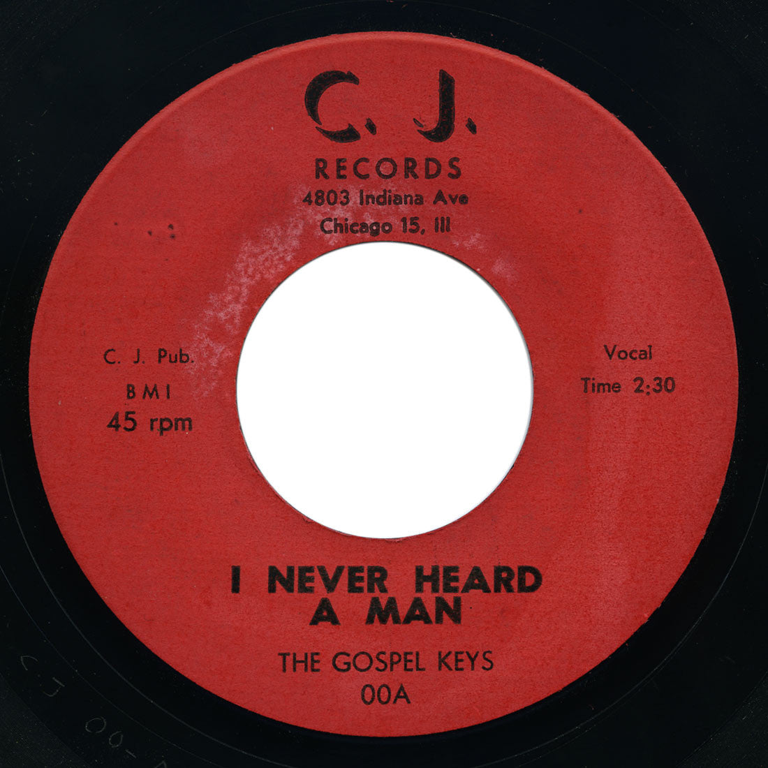 Gospel Keys - I Never Heard A Man / How About You - C.J.