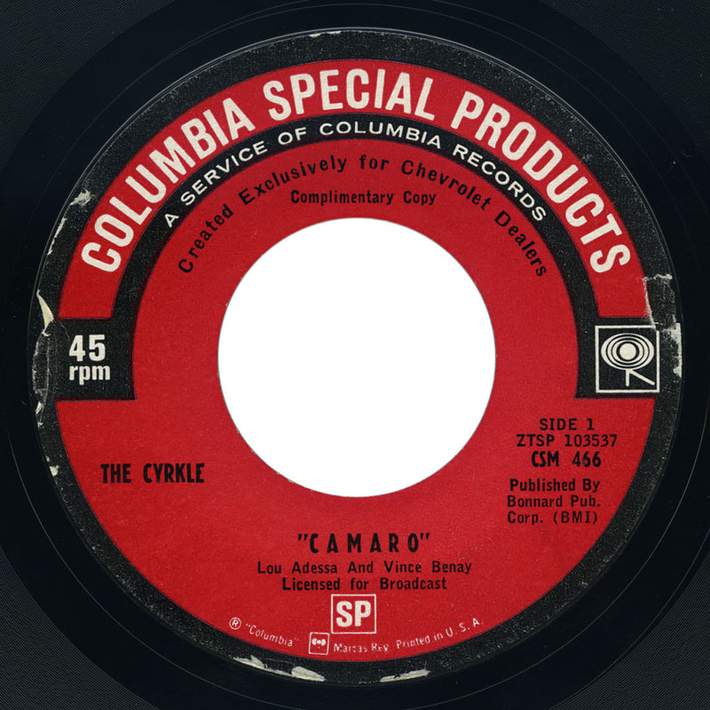 The Cyrkle – Camaro – Columbia Special Products