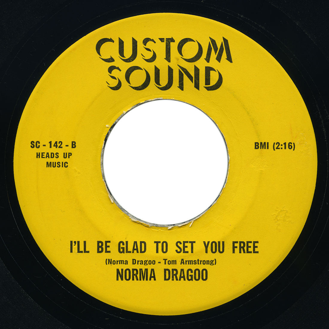 Norma Dragoo - Nightmare / I’ll Be Glad To Set You Free - Custom Sound