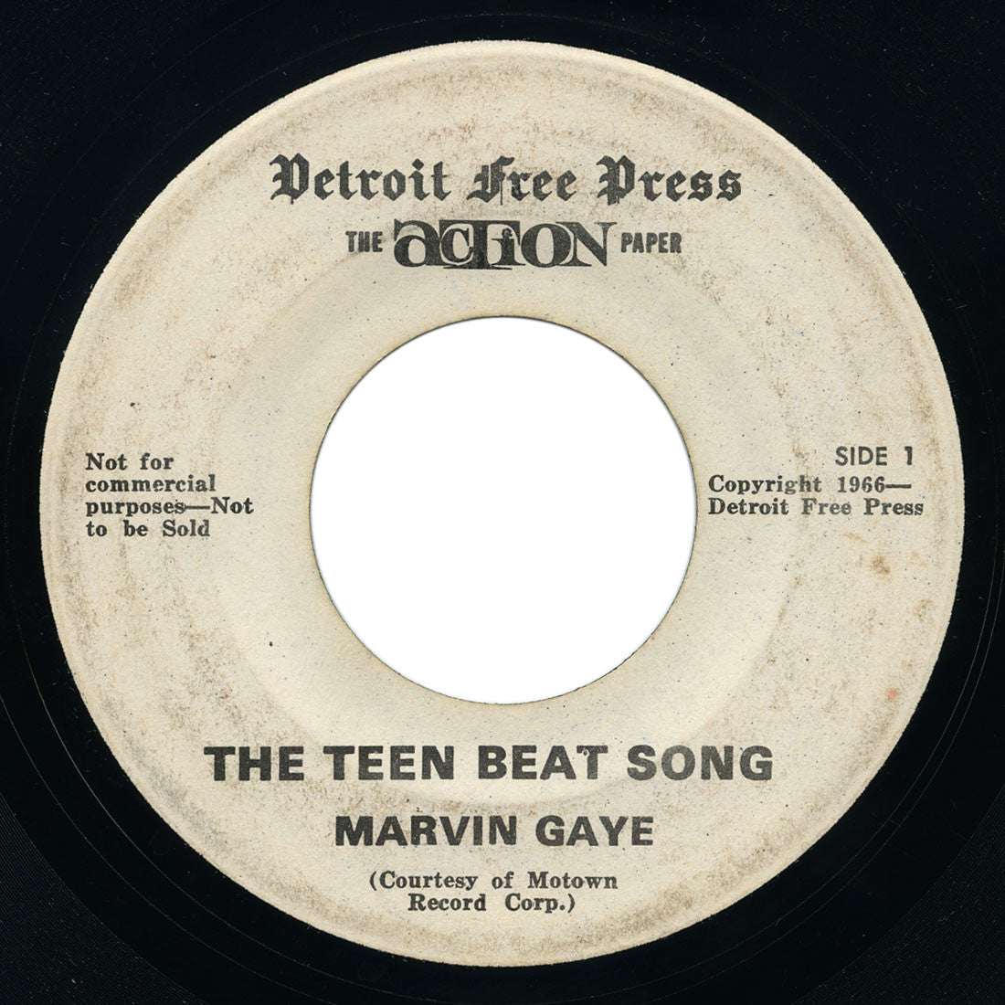 Loraine Alterman interviews Marvin Gaye for Teen Beat readers / The Teen Beat Song - Detroit Free Press