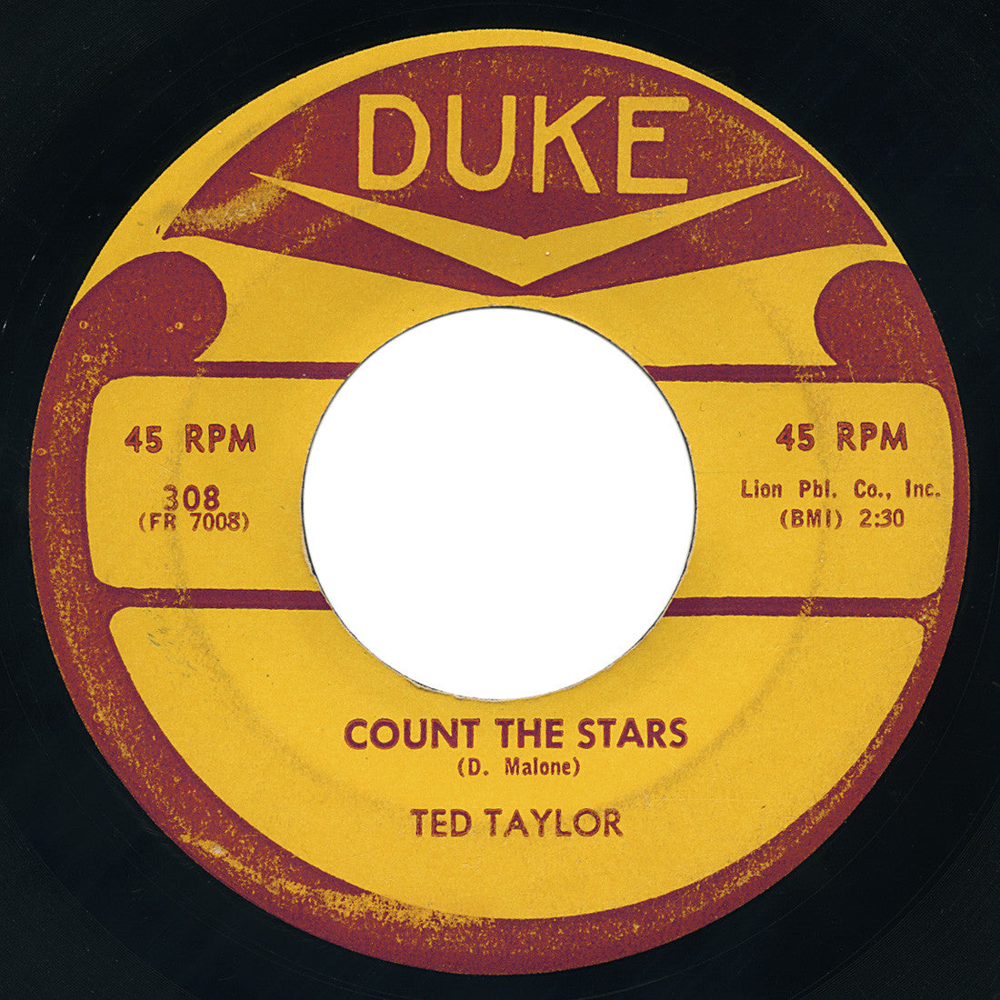 Ted Taylor – Count The Stars – Duke