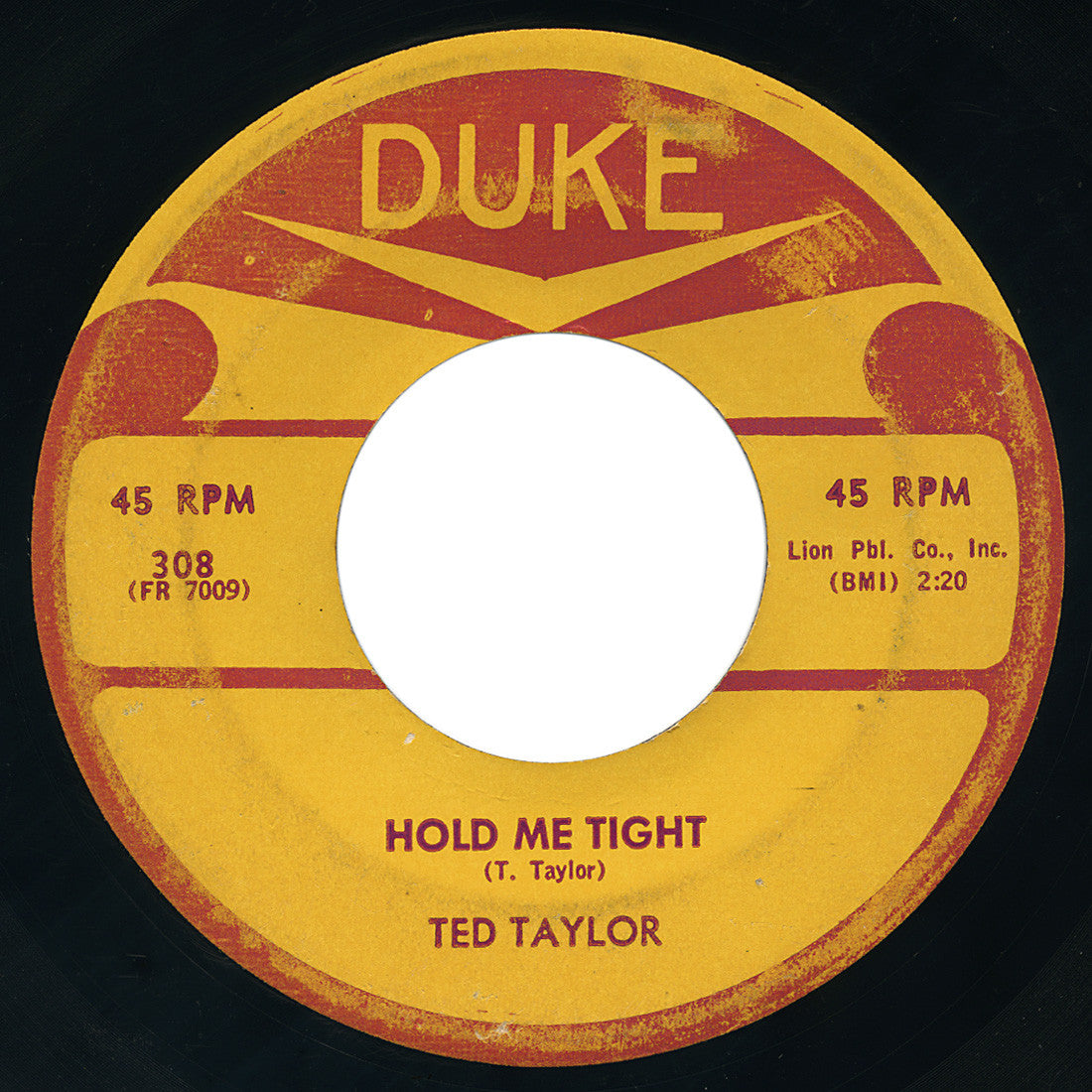 Ted Taylor – Hold Me Tight – Duke