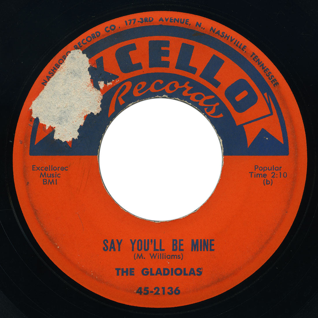 Gladiolas - Shoop Shoop / Say You’ll Be Mine - Excello