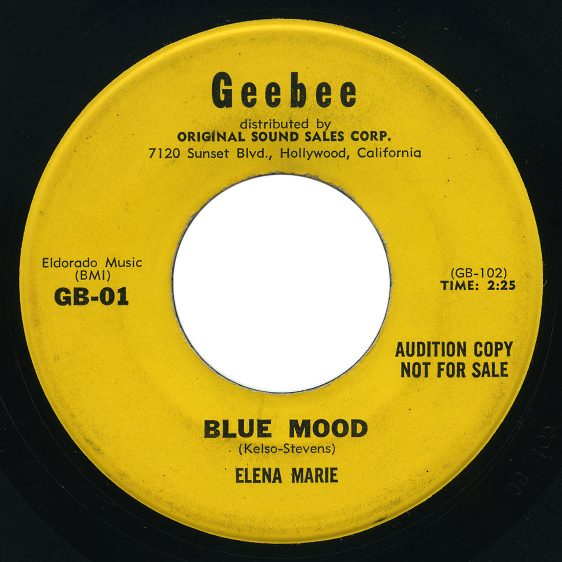 Elena Marie - Blue Mood / Soldier Boy - Geebee