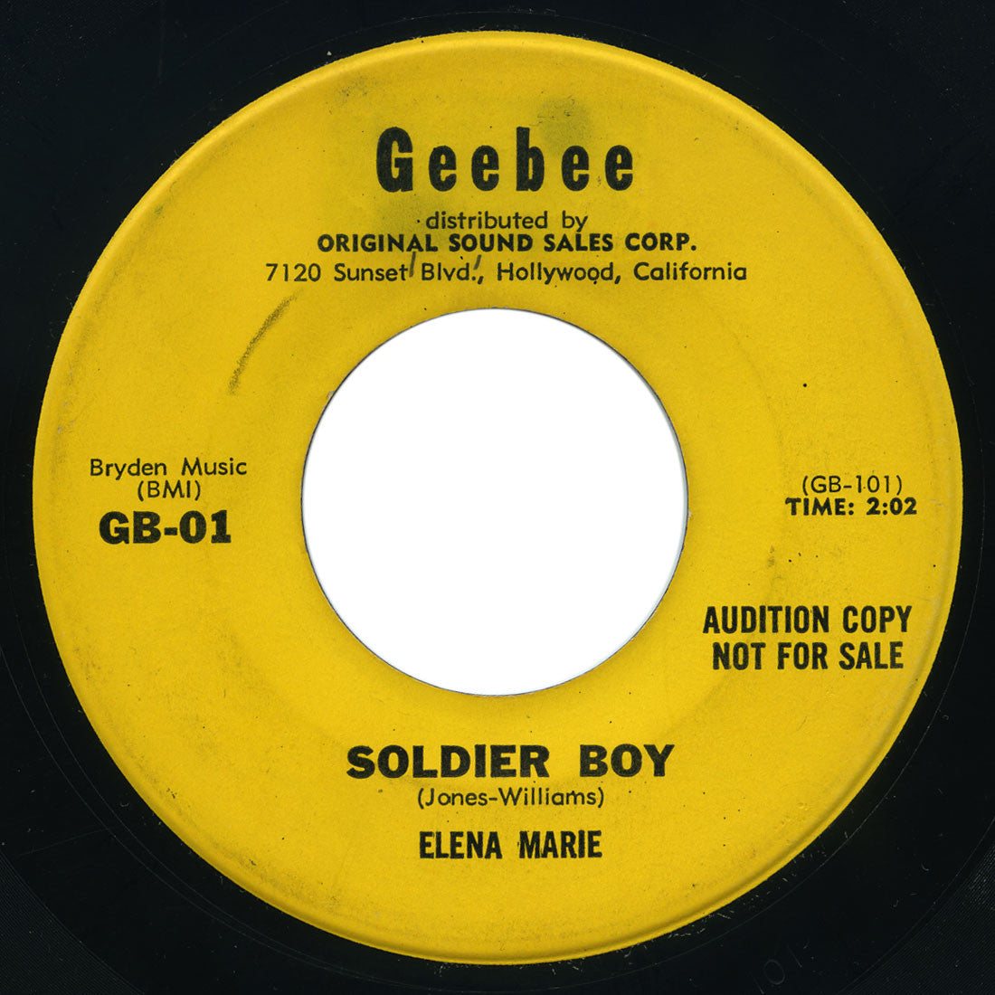 Elena Marie - Blue Mood / Soldier Boy - Geebee