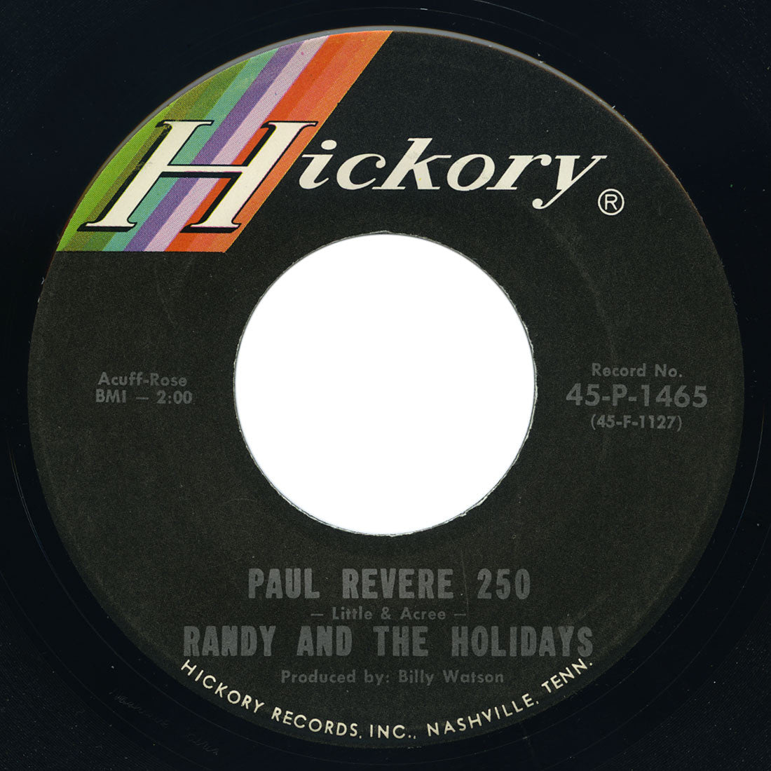 Randy And The Holidays – Paul Revere 250