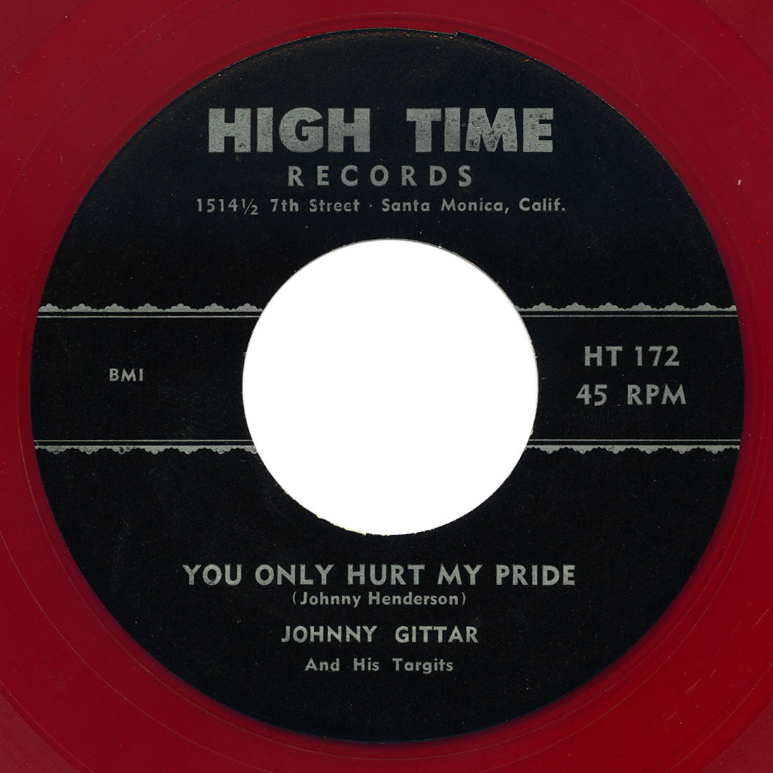Johnny Gittar and his Targits - San Antonio Boogie / You Only Hurt My Pride - High Time