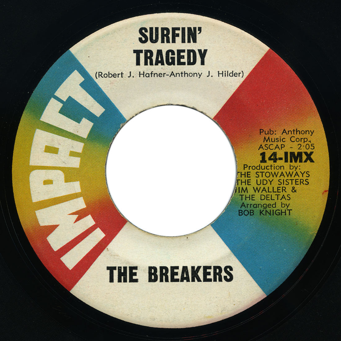 Breakers - Surfin’ Tragedy / Surf Bird - Impact