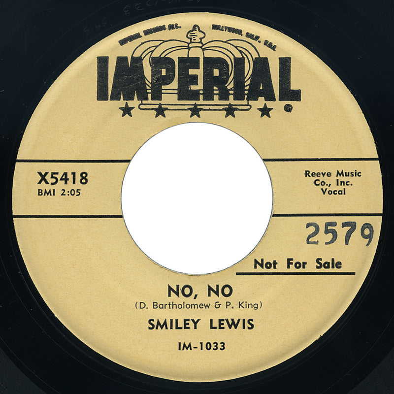 Smiley Lewis – Shame, Shame, Shame / No, No – Imperial