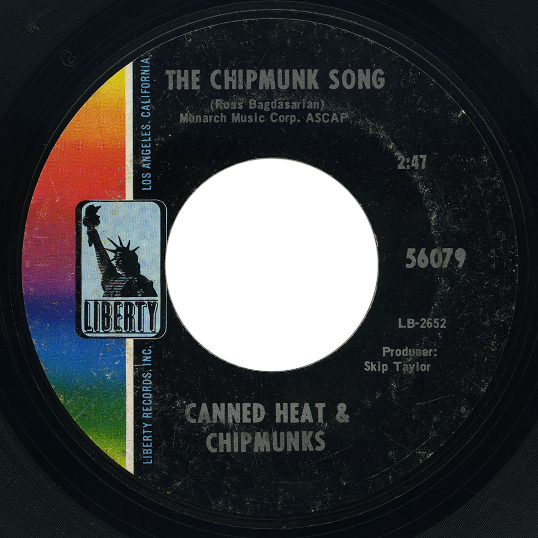Canned Heat & Chipmunks – The Chipmunk Song / Christmas Blues – Liberty