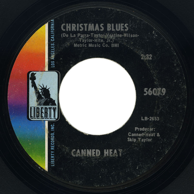 Canned Heat & Chipmunks – The Chipmunk Song / Christmas Blues – Liberty