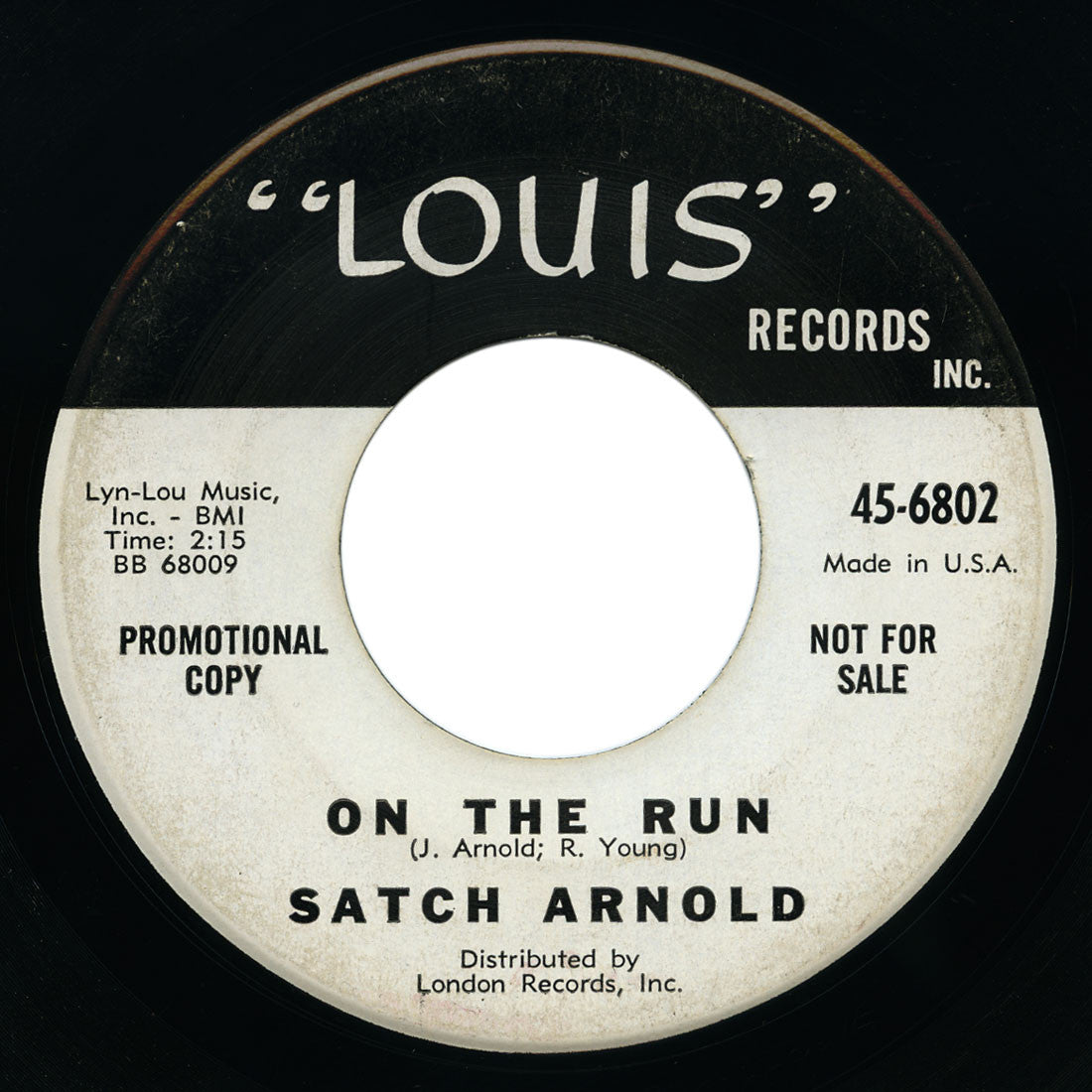 Satch Arnold - On The Run / That Song - Louis