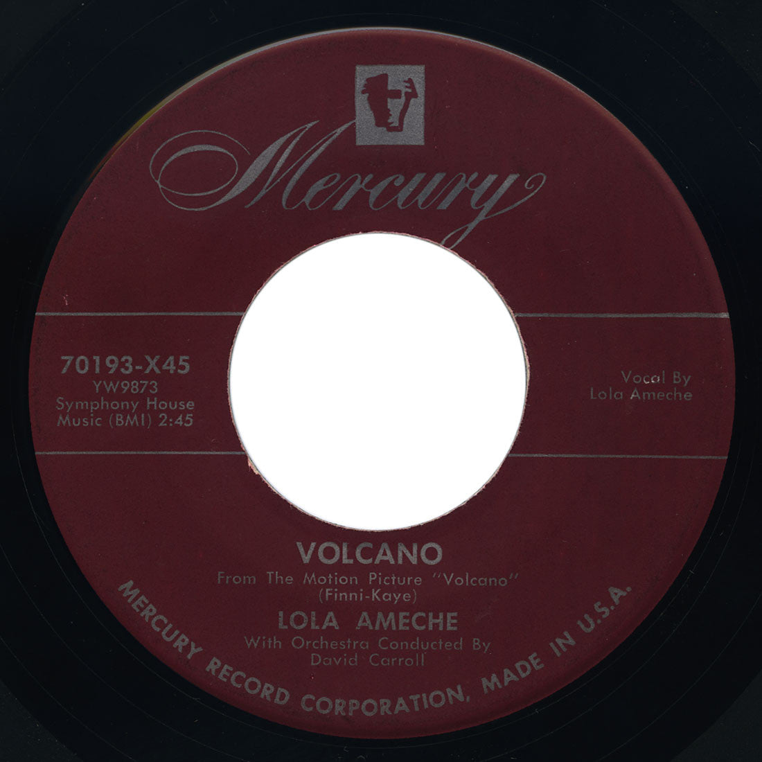 Lola Ameche – Volcano – Mercury