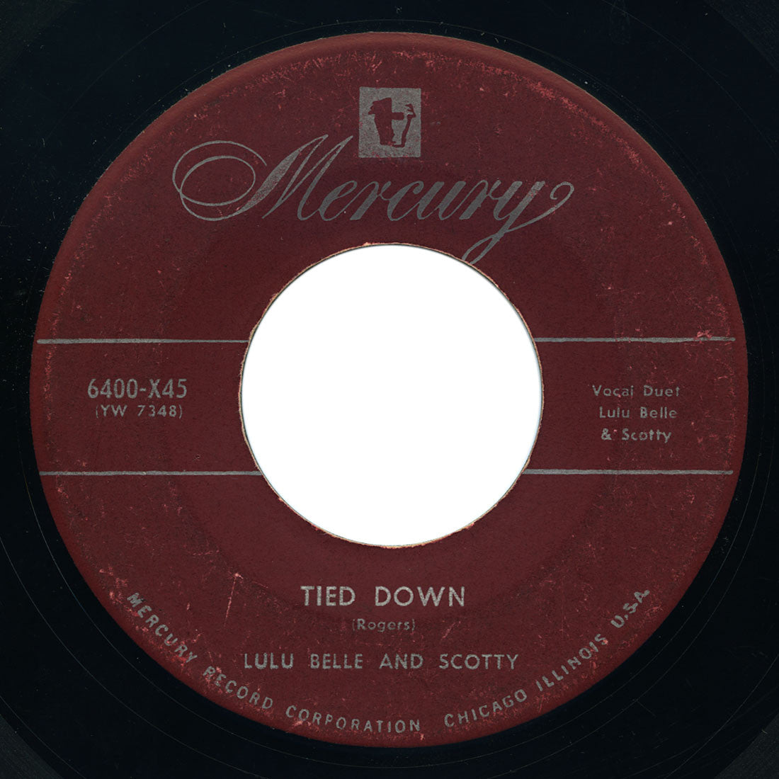 Lulu Belle and Scotty - I’m No Communist / Tied Down - Mercury