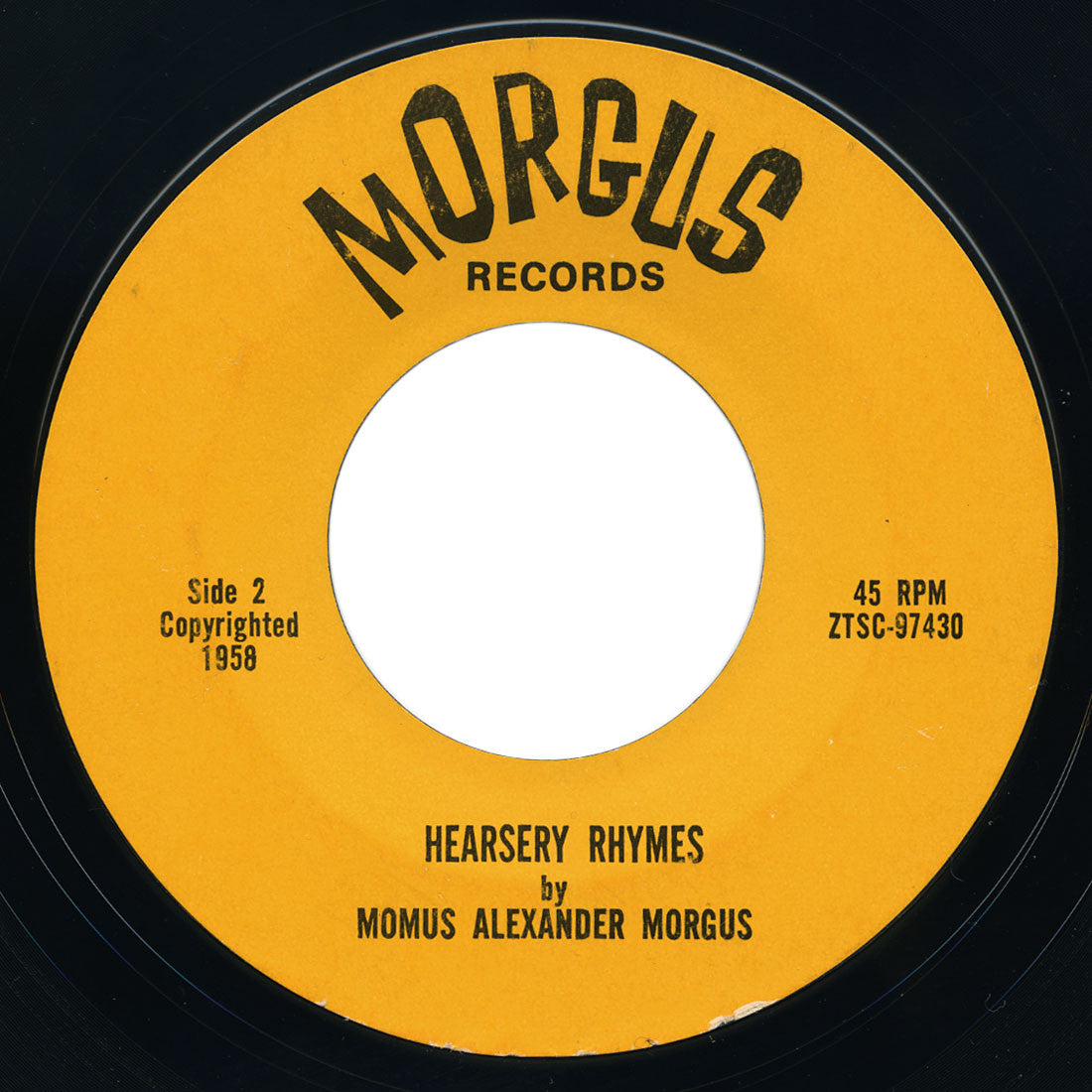 Momus Alexander Morgus – Hearsery Rhymes
