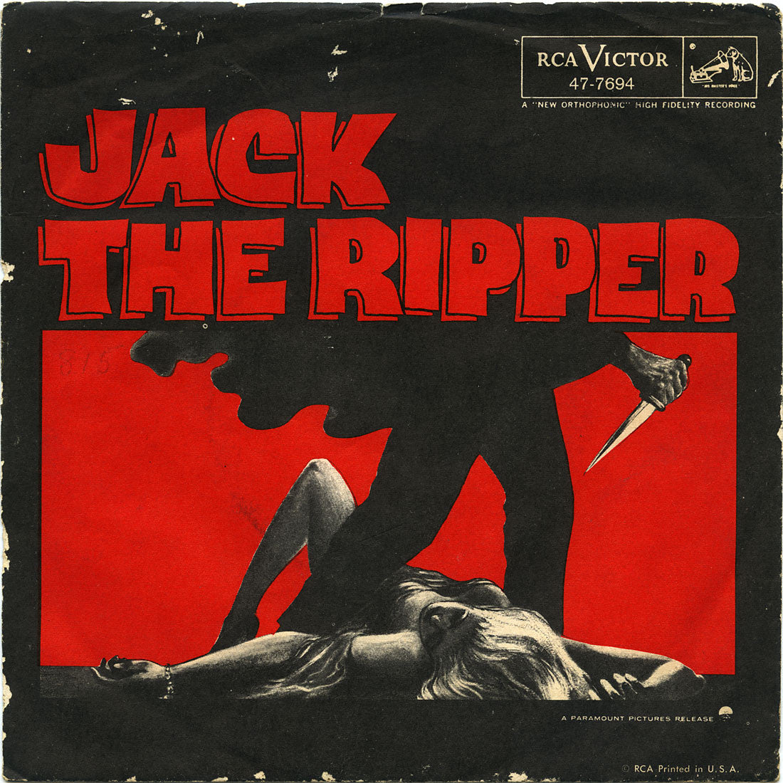 Nino Tempo & Pete Rugolo - Jack The Ripper / Main Theme From Jack The Ripper - RCA