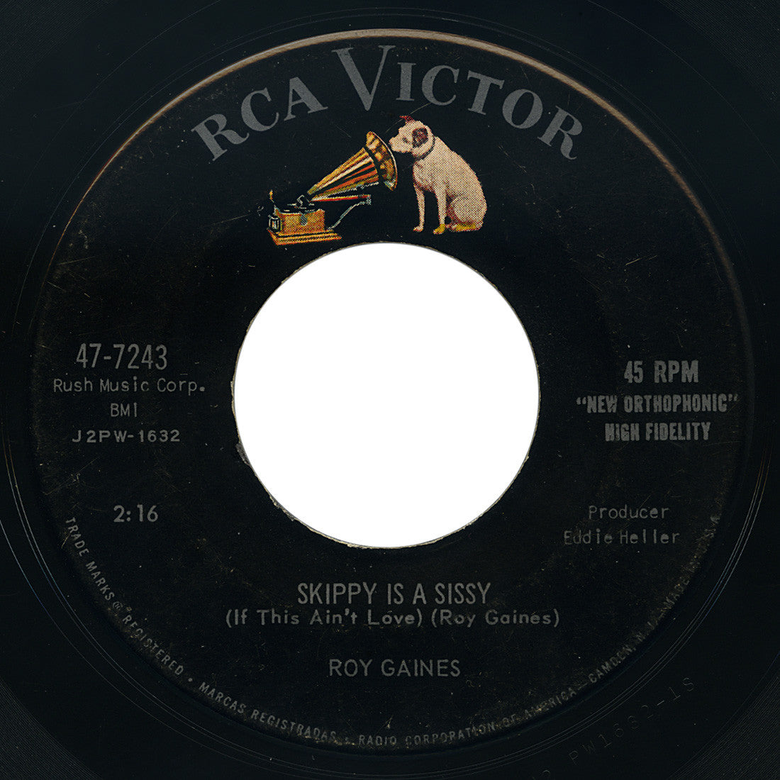 Roy Gaines – Skippy Is A Sissy – RCA Victor