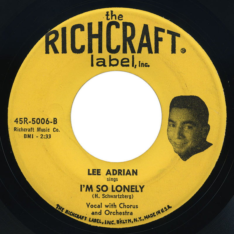 Lee Adrian – I’m So Lonely