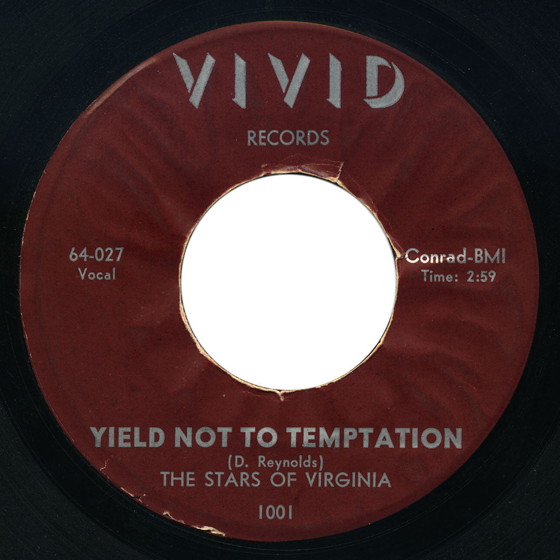 Stars Of Virginia - Day Of Pentecost / Yield Not To Temptation - Vivid
