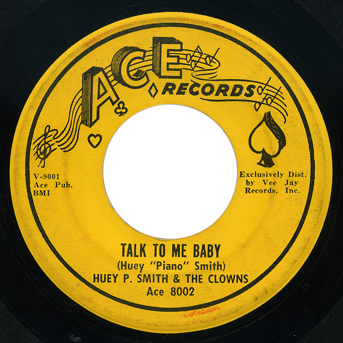 Huey P. Smith & The Clowns – Talk To Me Baby – Ace