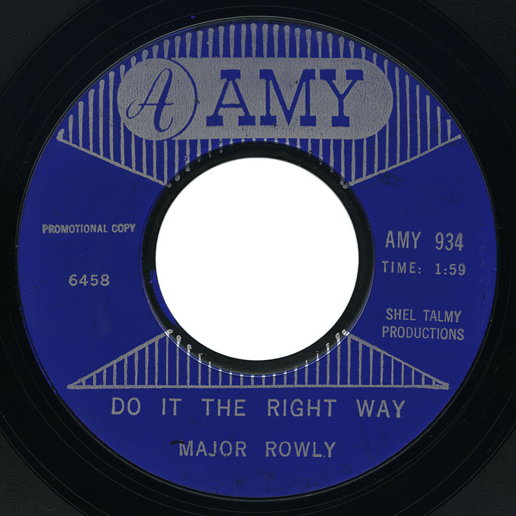 Major Rowly - There’s A Riot Going On / Do It The Right Way - Amy
