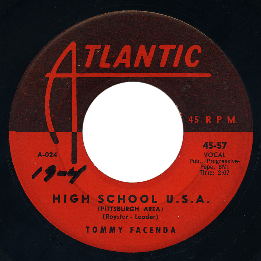 Tommy Facenda – High School U.S.A. (Pittsburgh Area) – Atlantic