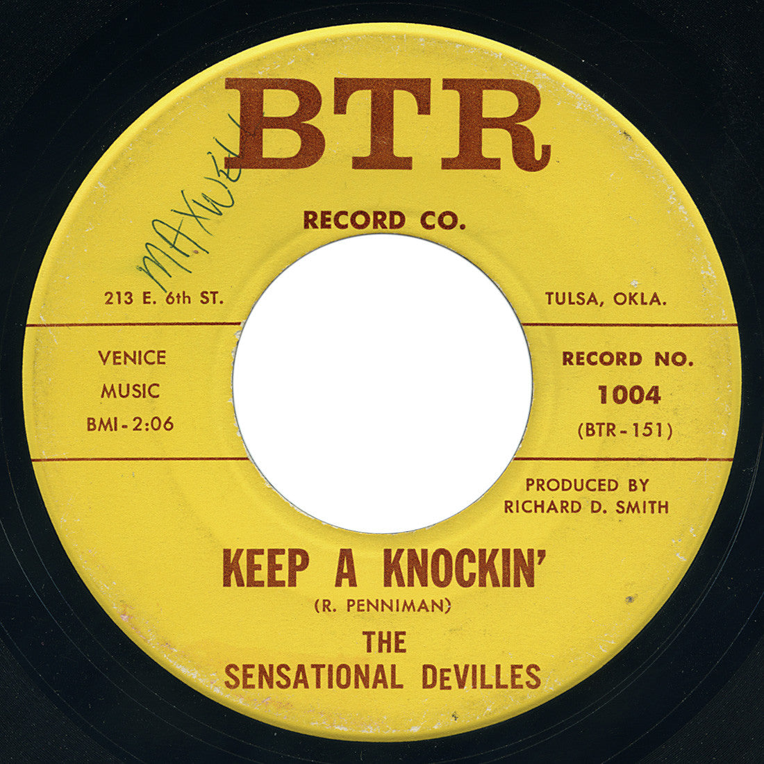 Sensational DeVilles – Keep A Knockin’ – BTR