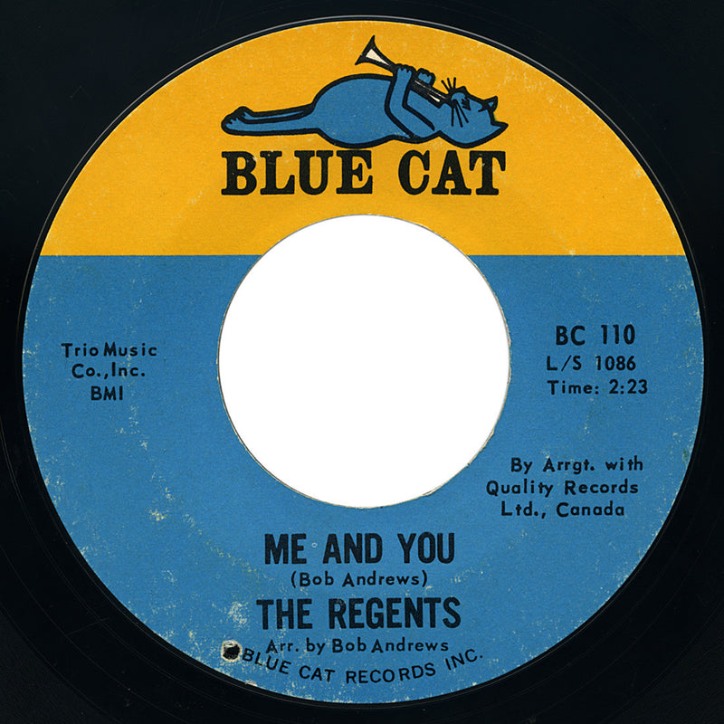 Regents – Playmates / Me And You – Blue Cat