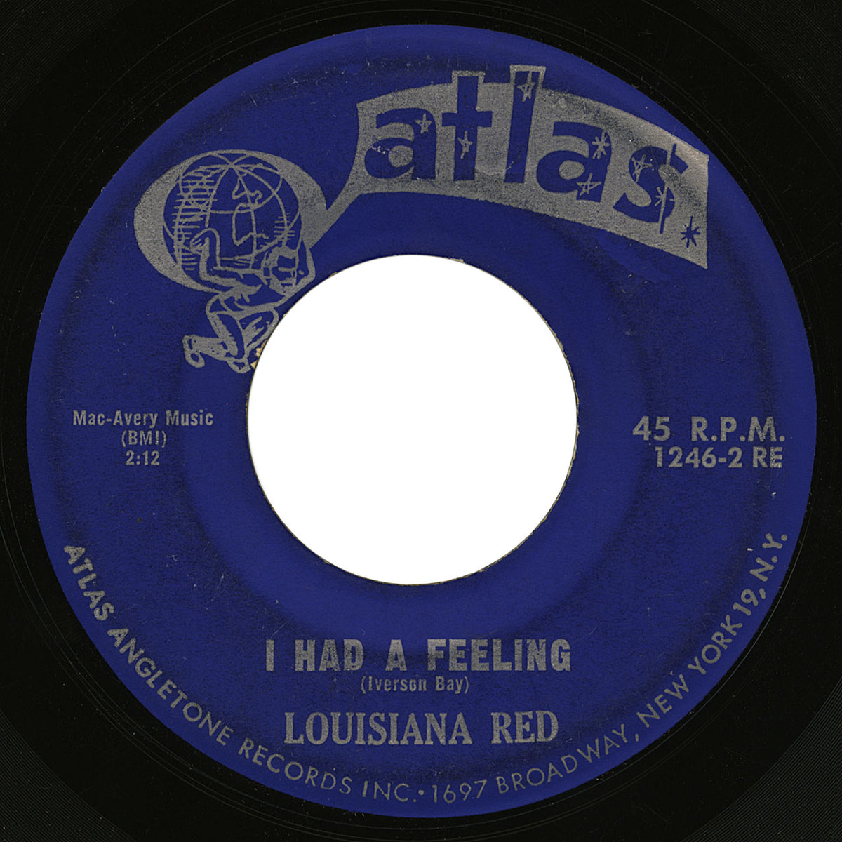 Louisiana Red – I Had A Feeling – Atlas