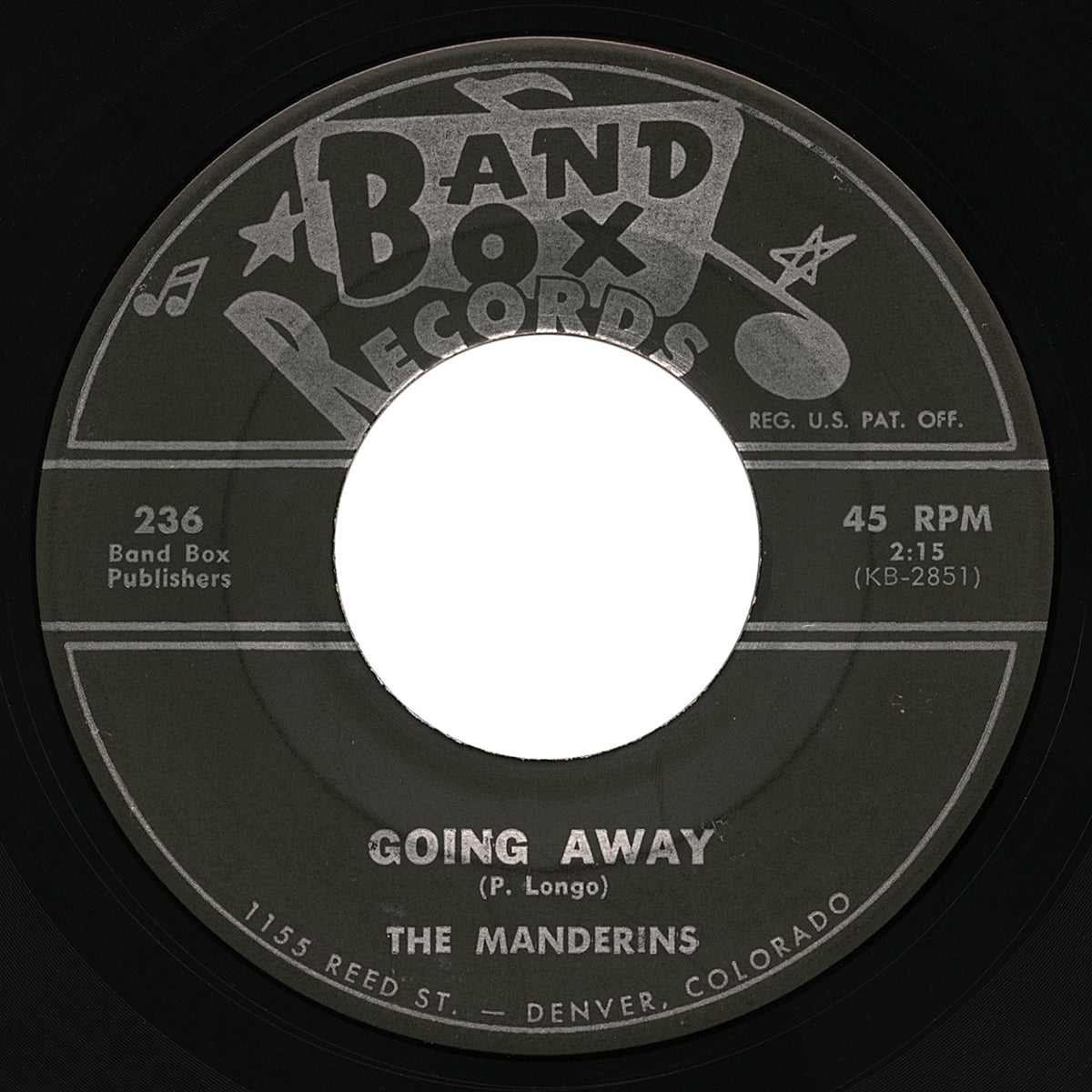 Manderins – Going Away – Band Box