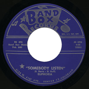 Euphoria – Somebody Listen – Band Box