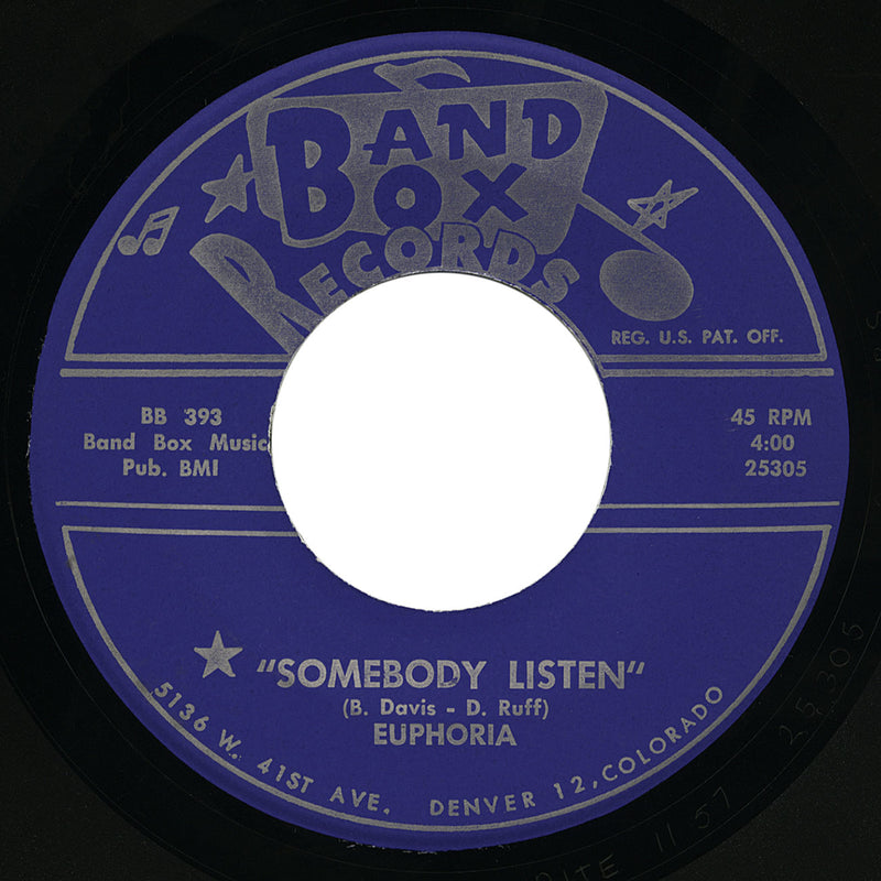 Euphoria – Somebody Listen – Band Box