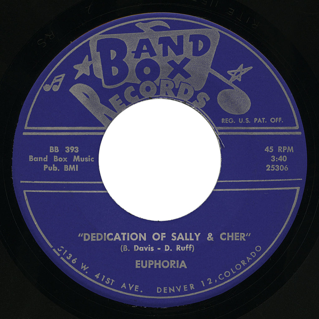 Euphoria – Dedication Of Sally & Cher – Band Box