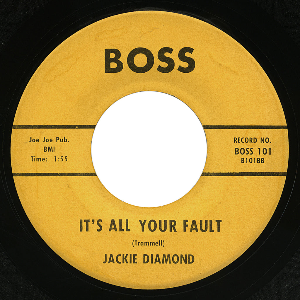 Jackie Diamond – It’s All Your Fault – Boss