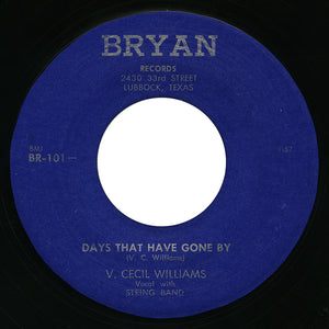 V. Cecil Williams – Days That Have Gone By – Bryan