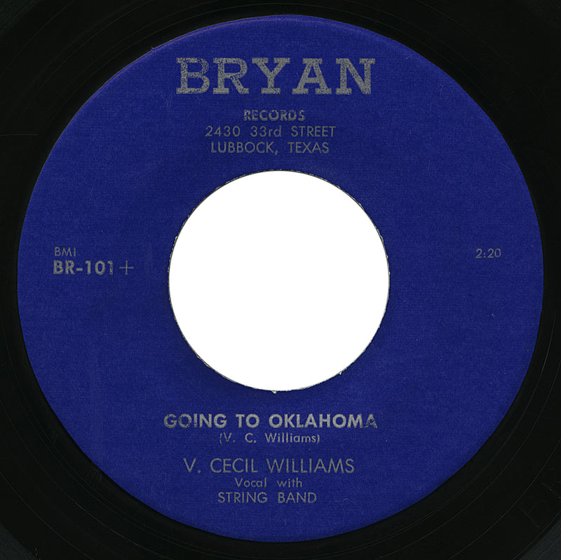V. Cecil Williams – Going To Oklahoma – Bryan