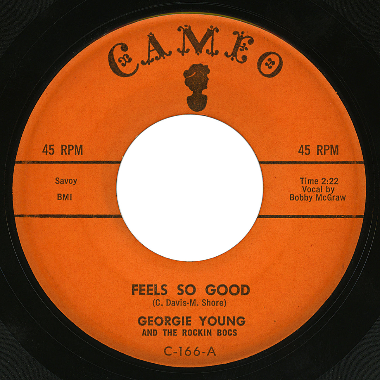 Georgie Young and The Rockin Bocs – Two Weeks With Pay / Feels So Good –  Cameo