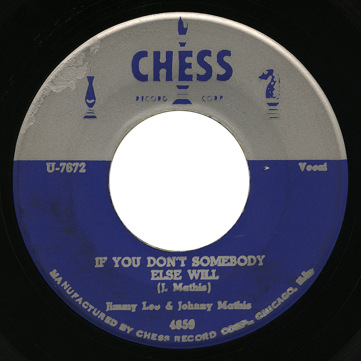 Jimmy Lee & Johnny Mathis – If You Don’t Somebody Else Will – Chess