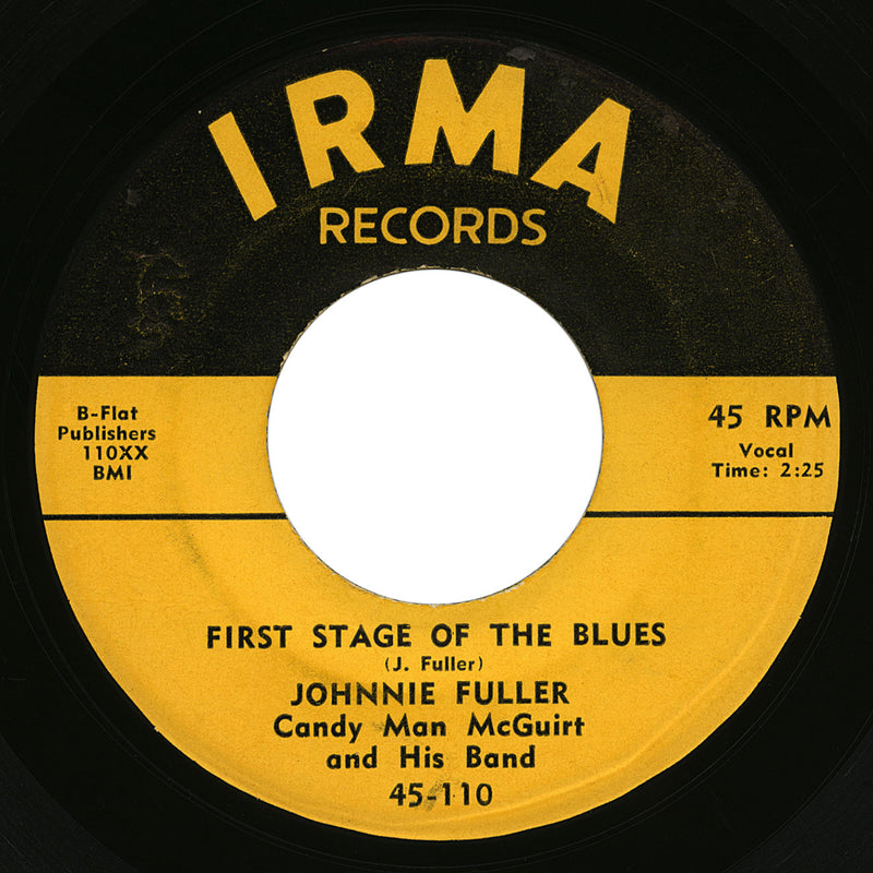 Johnnie Fuller – First Stage Of The Blues – Irma 