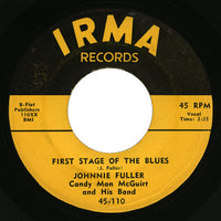 Johnnie Fuller – First Stage Of The Blues – Irma 