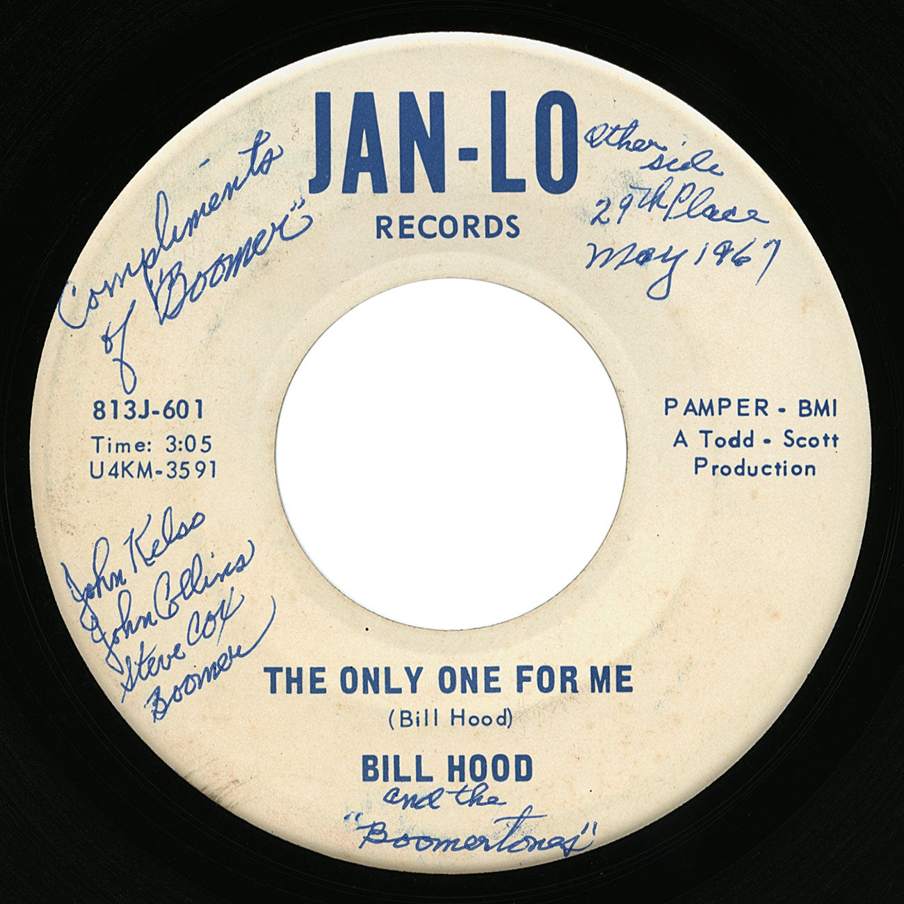 その他 bonbero-For A Reason LP BONNIE BLU BYRNES: Oh, Oh, Oh, I Love So!/Dazzle Dust And